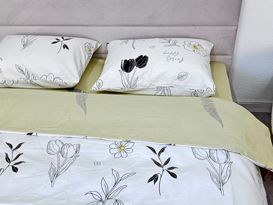 Duvet cover 150x215 satin Ecotton 24303