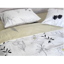 Duvet cover 150x215 satin Ecotton 24303