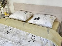 Duvet cover 150x215 satin Ecotton 24303