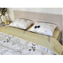 Duvet cover 150x215 satin Ecotton 24303