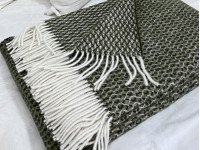 Плед Полуторный 140x200 Vladi Шерстяной Онтарио