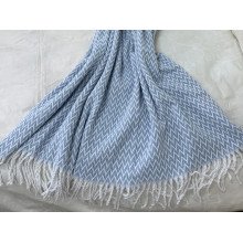 Плед Евро 200x220 Vladi Шерстяной Валенсия