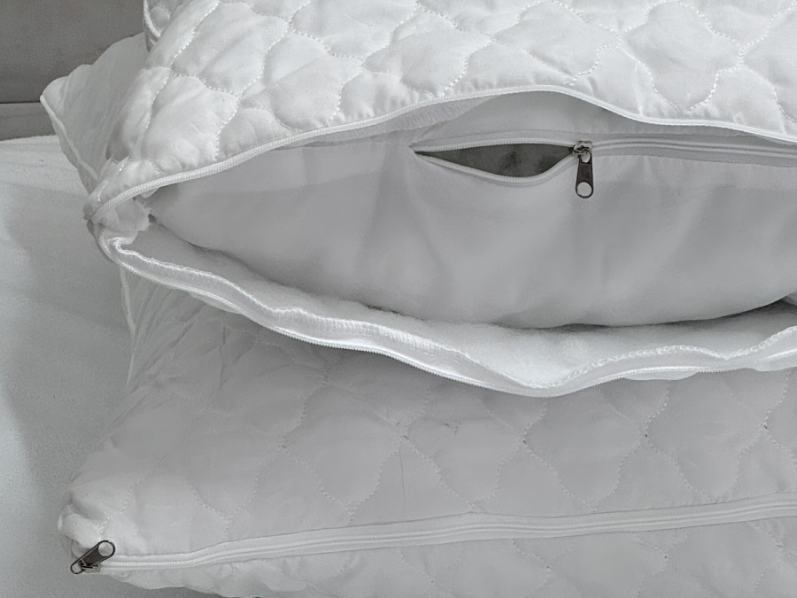 Чехол для подушки 40x60 Ecotton Полисатин стеганый