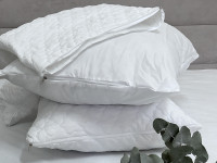 Чехол для подушки 40x60 Ecotton Полисатин стеганый