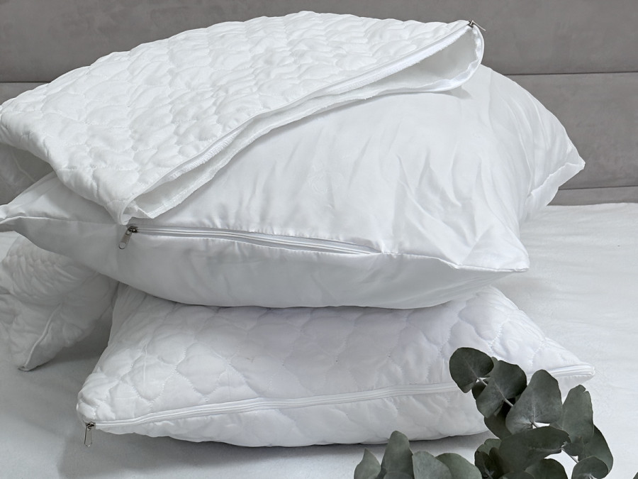 Чехол для подушки 50x70 Ecotton Полисатин стеганый