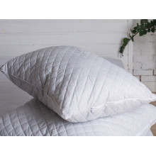 Подушка 40x60 Ecotton Холофайбер Ranforce Серый 10-0090