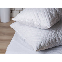 Подушка 40x60 Ecotton Холофайбер Ranforce Серый 10-0090