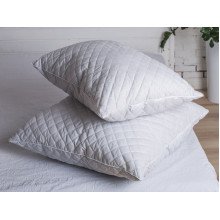 Подушка 40x60 Ecotton Холофайбер Ranforce Серый 10-0090