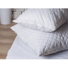 Подушка 40x60 Ecotton Холофайбер Ranforce Серый 10-0090