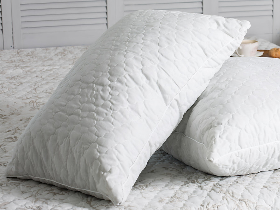 Подушка 50x70 Ecotton Полисатин Ranforce Белый 20-0709