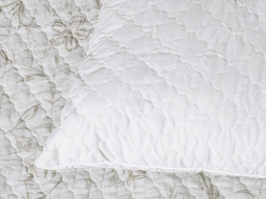 Подушка 50x70 Ecotton Полисатин Ranforce Белый 20-0709