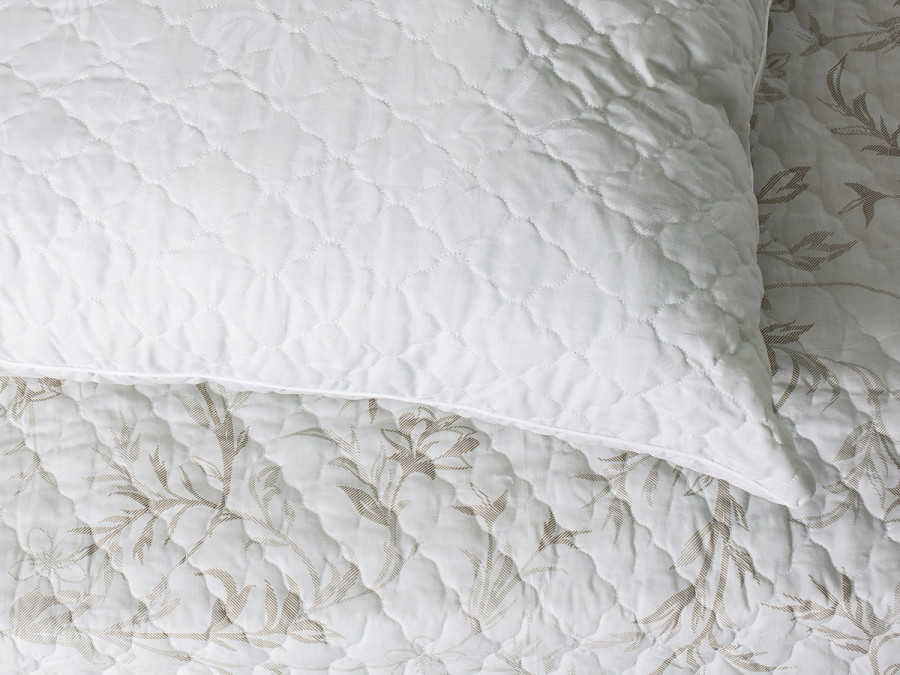 Подушка 50x70 Ecotton Полисатин Ranforce Белый 20-0709