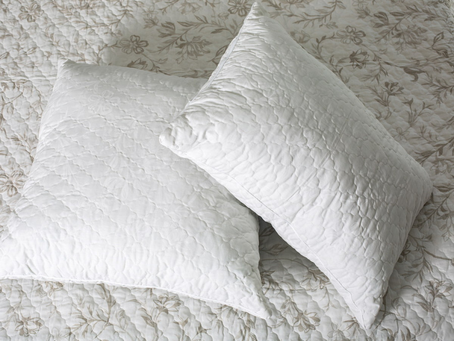 Подушка 50x70 Ecotton Полисатин Ranforce Белый 20-0709
