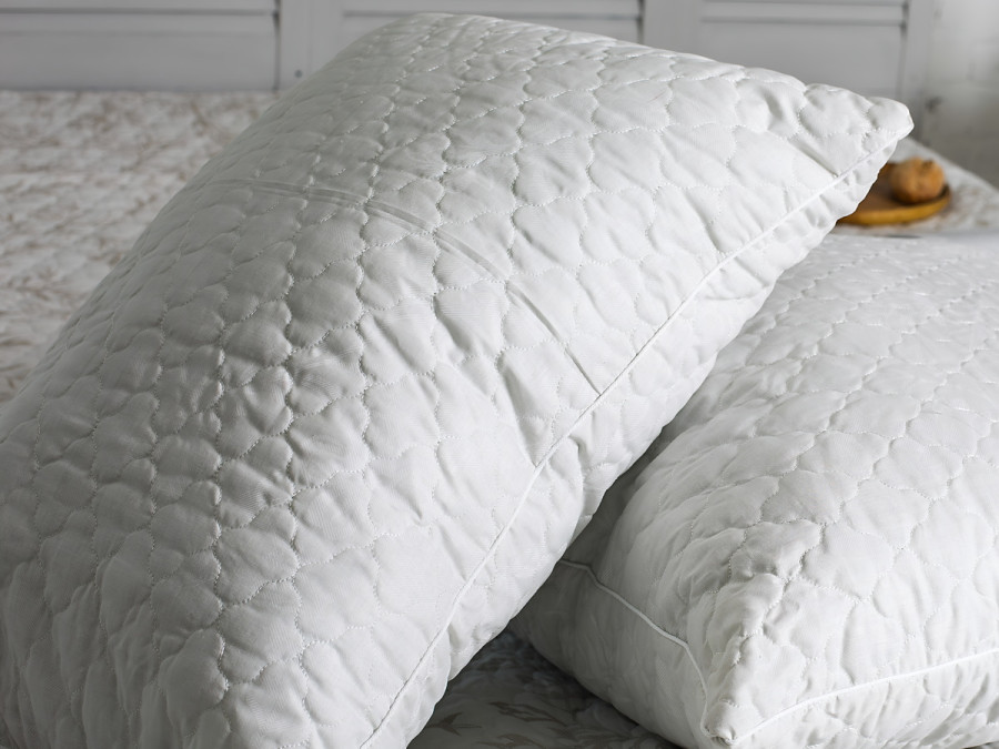 Подушка 50x70 Ecotton Полісатин Ranforce Білий 20-0709
