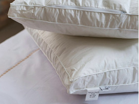 Подушка 50x70 Ecotton Тик Белый с бортом