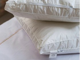 Подушка 50x70 Ecotton Тик Белый с бортом