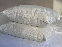Подушка 50x70 30% Пух Тик Бежевый Роза