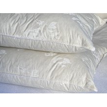 Подушка 50x70 10% Пух Тик Бежевый Роза