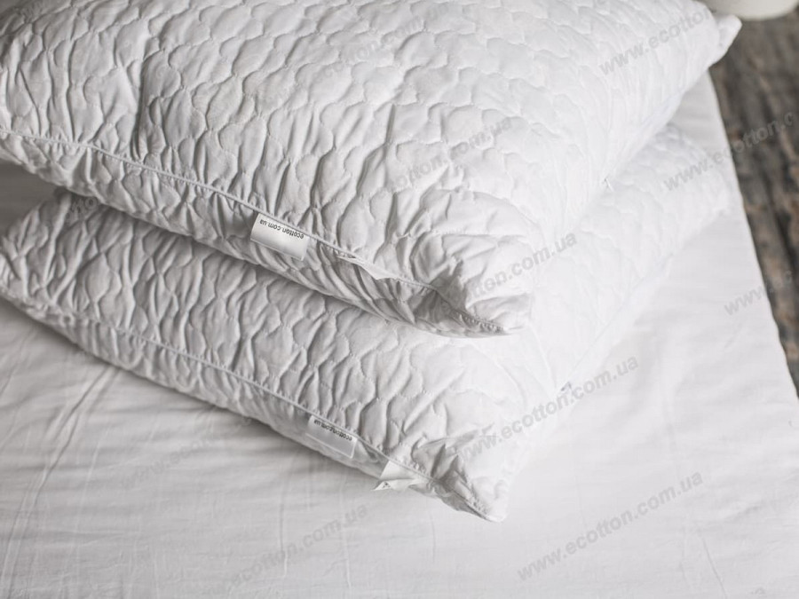 Подушка 60x60 Ecotton Холофайбер Ranforce Белый 20-0256