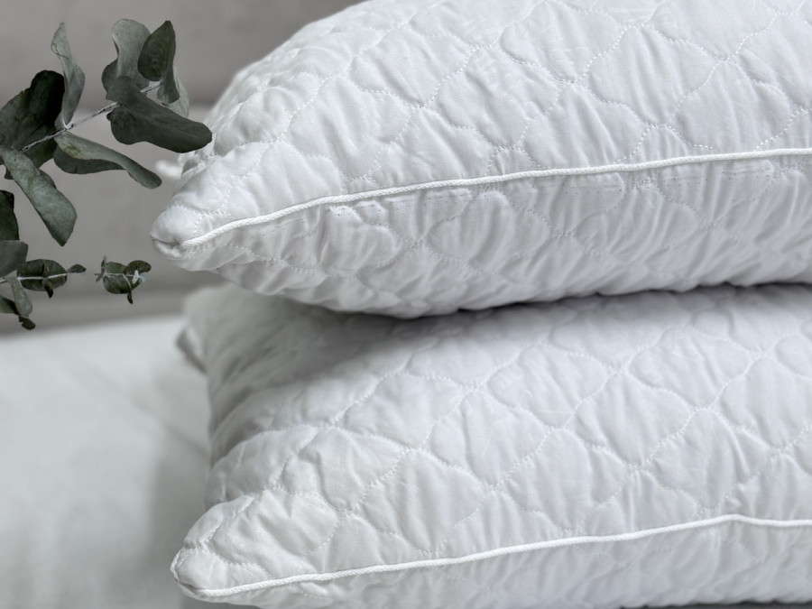 Подушка 60x60 Ecotton Холофайбер Ranforce Белый 20-0256