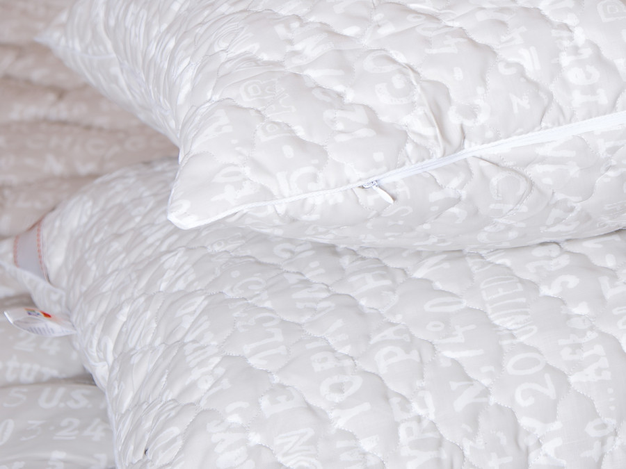 Подушка 70x70 Ecotton Холофайбер Ranforce Бежевий 40-0915