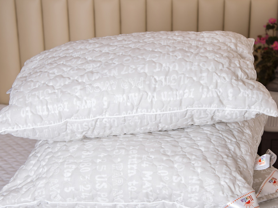 Подушка 70x70 Ecotton Холофайбер Ranforce Бежевий 40-0915
