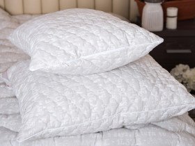 Подушка 70x70 Ecotton Холофайбер Ranforce Бежевий 40-0915