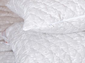Подушка 70x70 Ecotton Холофайбер Ranforce Бежевий 40-0915