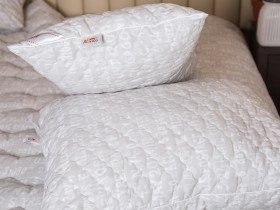 Подушка 70x70 Ecotton Холофайбер Ranforce Бежевий 40-0915