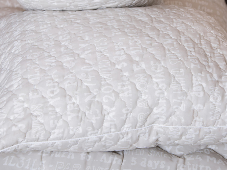 Подушка 70x70 Ecotton Холофайбер Ranforce Бежевий 40-0915