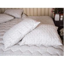 Подушка 70x70 Ecotton Холофайбер Ranforce Бежевий 40-0915