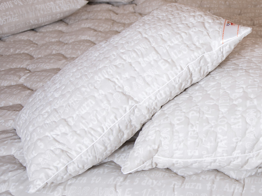 Подушка 70x70 Ecotton Холофайбер Ranforce Бежевий 40-0915