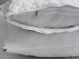 Подушка 50x70 Ecotton Холофайбер Полисатин дополнительный чехол