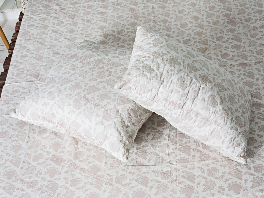 Подушка 70x70 Ecotton Холофайбер Ranforce Бежевый 20-1154