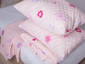 Подушка 40x60 Ecotton Холофайбер Ranforce Рожевий 40-0986