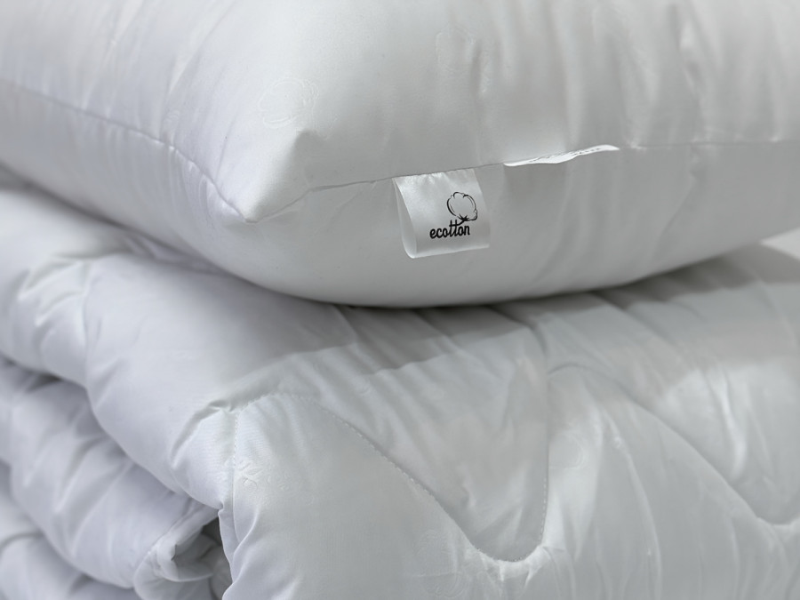 Подушка 50x70 Ecotton Холофайбер Полисатин