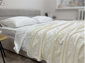 Покривало 150x220 Coconut Milk 11-0608