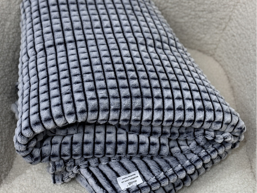 Покрывало 150x200 Ecotton Люкс Navy