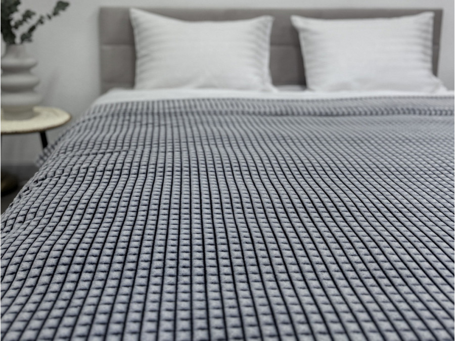 Покрывало 150x200 Ecotton Люкс Navy