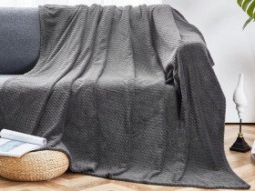 Покрывало 150x200 Ecotton Люкс Серый 17-4405