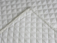 Покрывало 200x220 Ecotton Полисатин Cream White