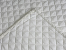 Покрывало 220x240 Ecotton Полисатин Cream White
