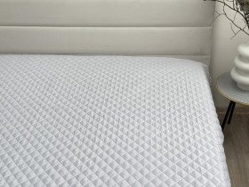 Покрывало 220x240 Ecotton Полисатин Cream White