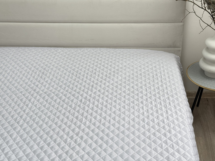 Покривало 150x220 Ecotton Полісатин Cream White