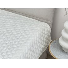 Покрывало 220x240 Ecotton Полисатин Cream White