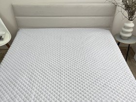 Покривало 200x220 Ecotton Полісатин Light Grey