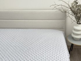 Покривало 220x240 Ecotton Полісатин Light Grey