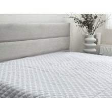 Покривало 220x240 Ecotton Полісатин Light Grey