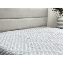 Покривало 220x240 Ecotton Полісатин Light Grey
