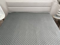 Покрывало 220x240 Ecotton Полисатин Серый